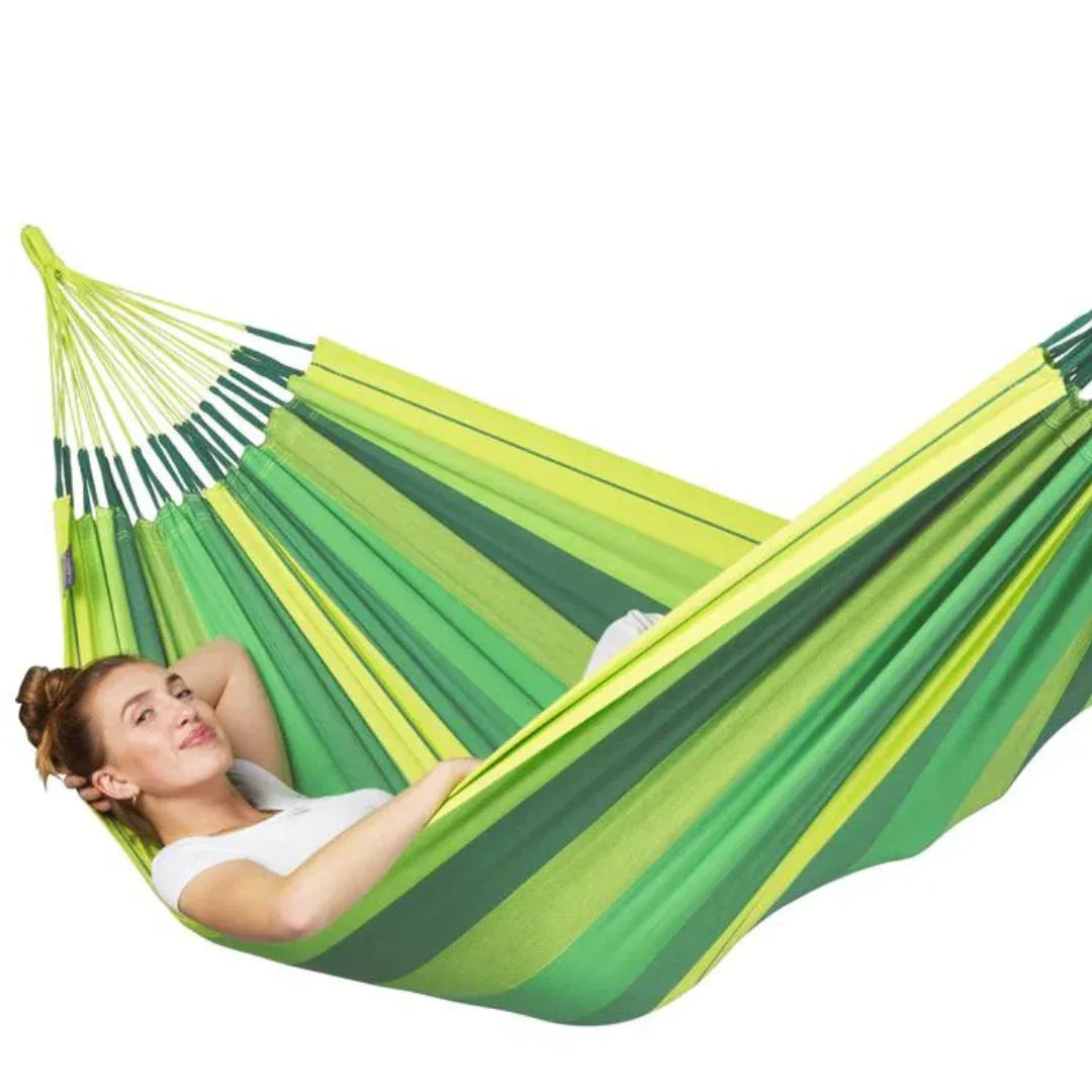 Hängematte Modesta Jungle für 1 Person, Einzelhängematte aus Biobaumwolle - Girasol GbR