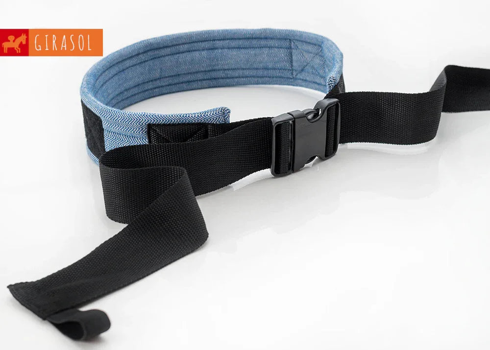 Schnallenhüftgurt Blue Tweed - Girasol GbR