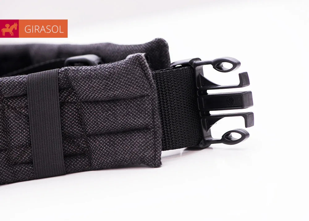 Schnallenhüftgurt Simple Black - Girasol GbR
