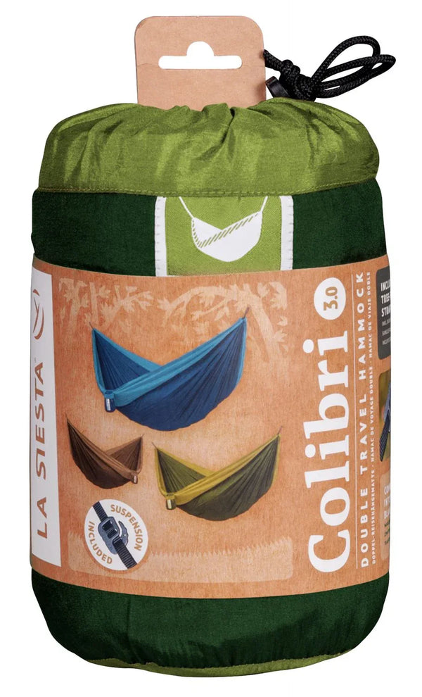 colibri hängematte Reisehängematte Colibri 3.0 Forest inkl. Befestigung für 2 Personen