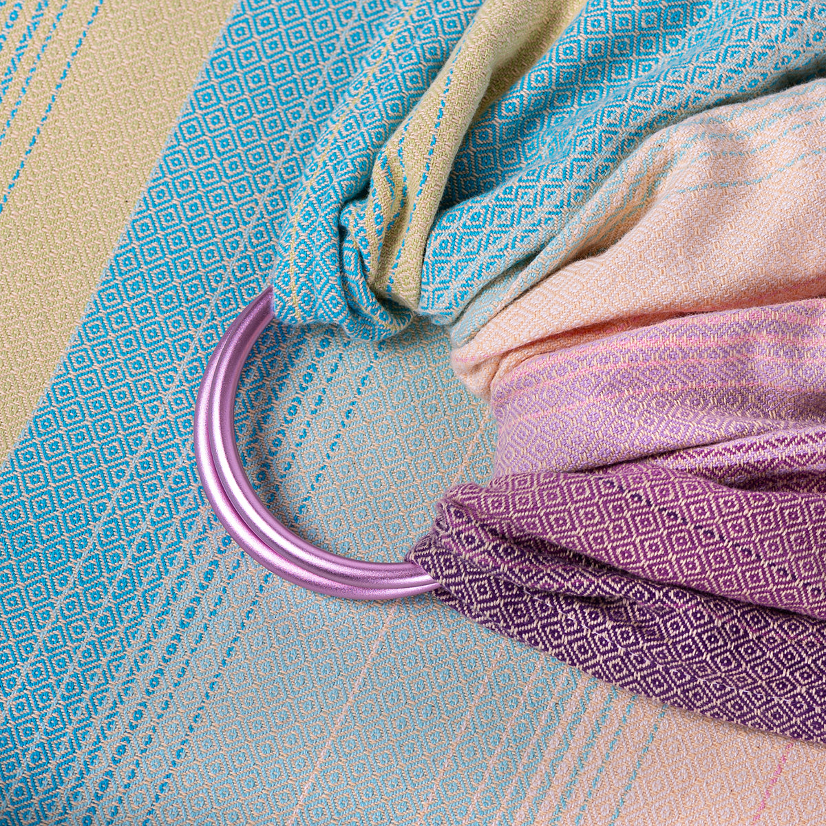 Ringsling Celestia Girasol mehrfarbig blau, rosa, gelb