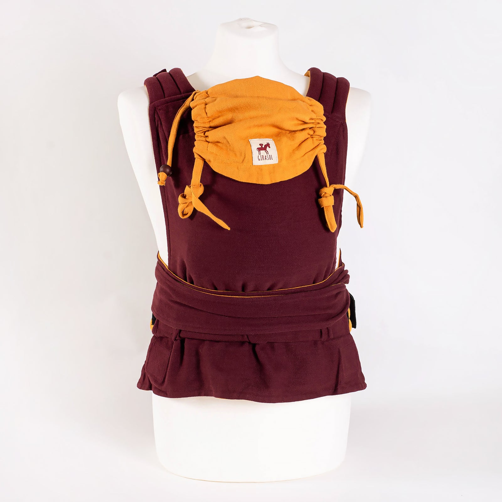 Mysol Colorado Tragebild mit Baby im Herbst