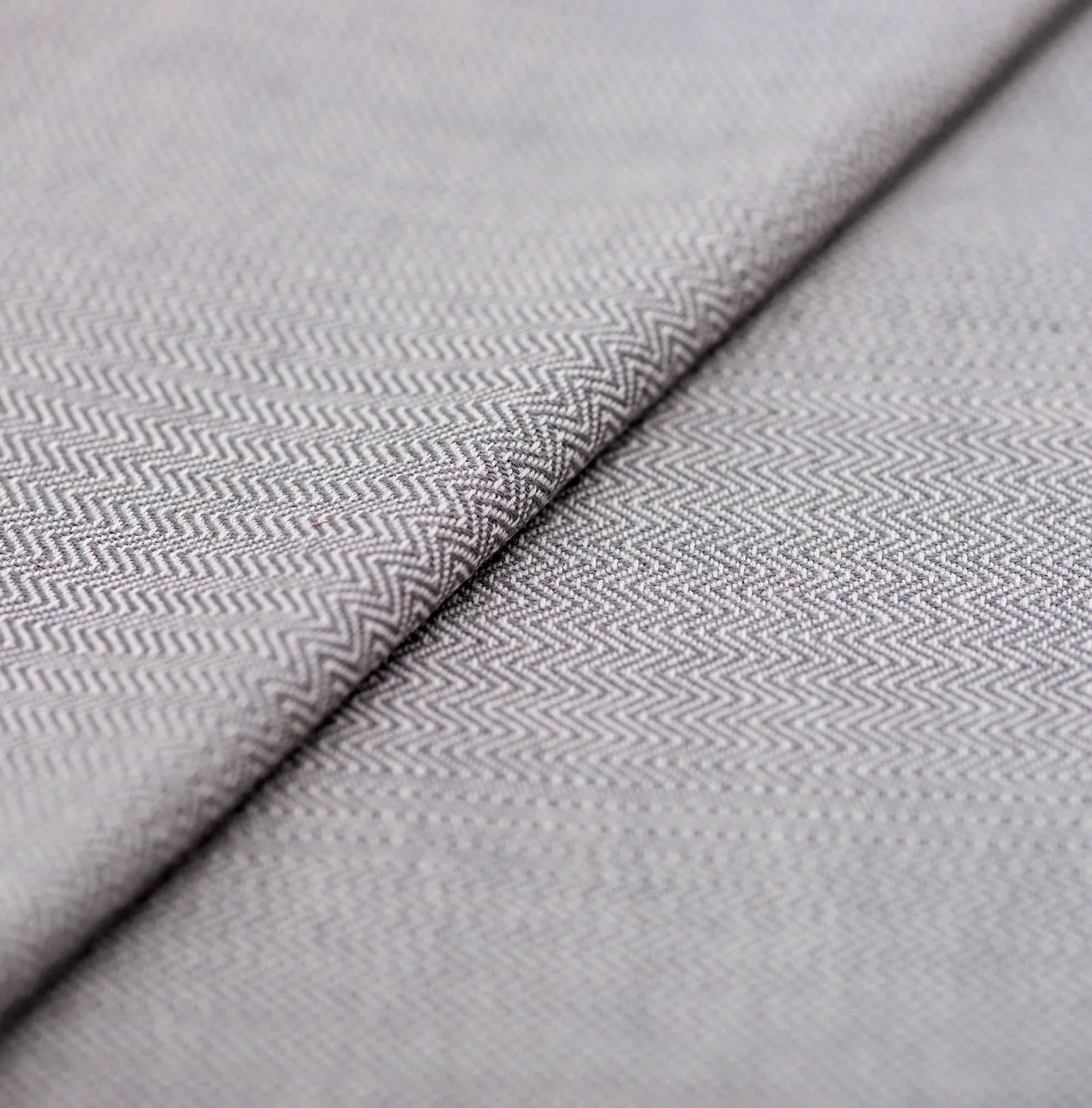 Tragetuch Grau Fischgrat - Girasol GbR